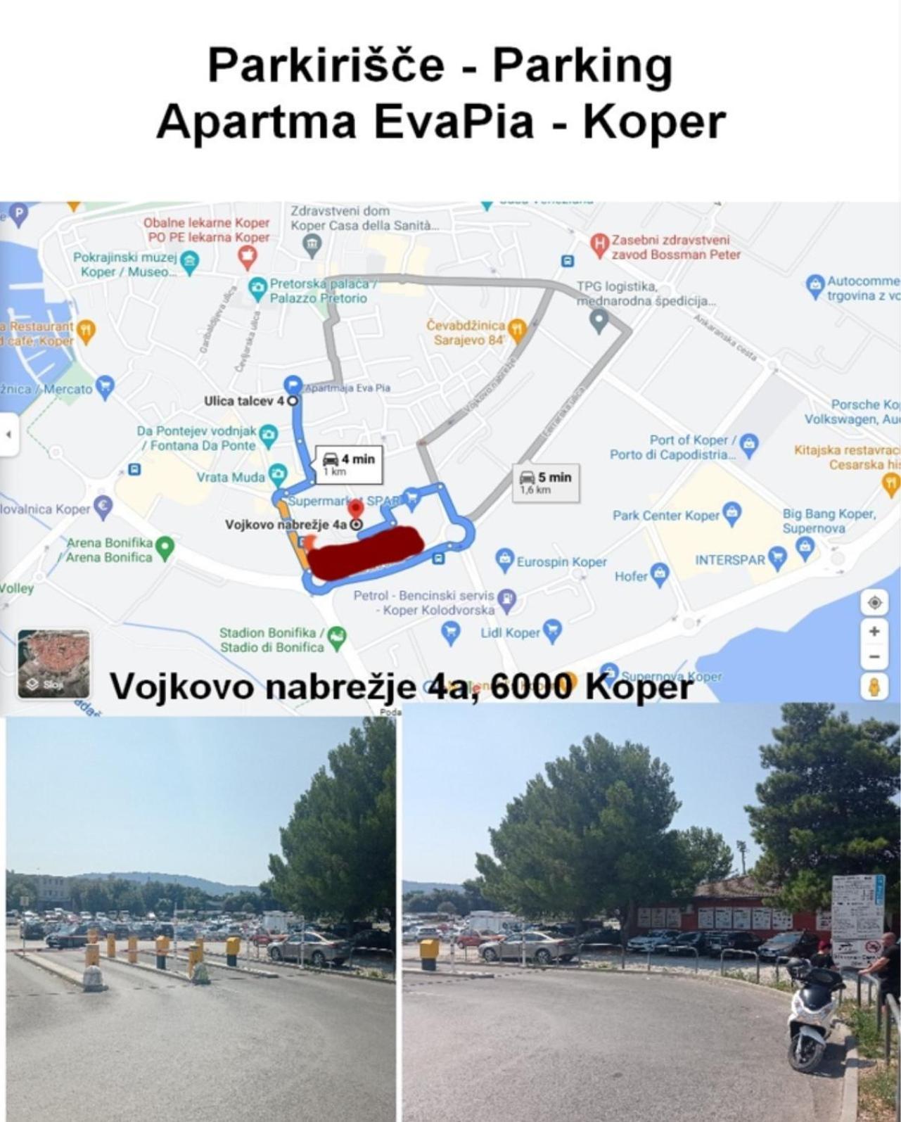 Apartmaja Eva&Pia Koper Dış mekan fotoğraf